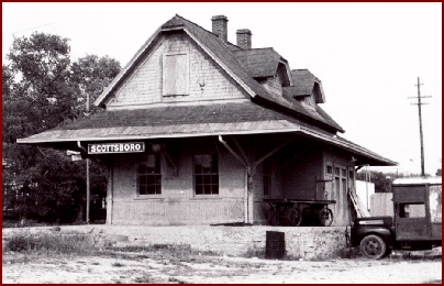 Deteriorated passenger depot